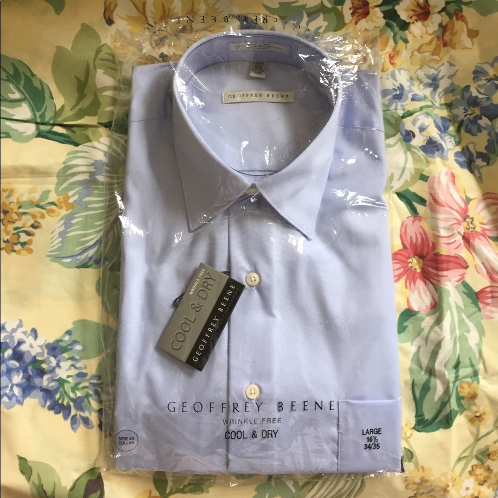 Geoffrey Bean Men's Dress Shirt•Large• 16 1/2