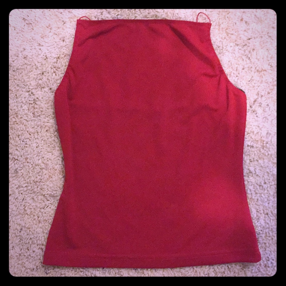 Spaghetti strap dressy tank