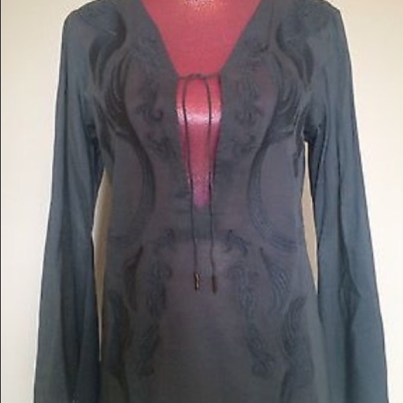 La Perla Gray Swim Cover Up size 6 - Picture 3 of 4