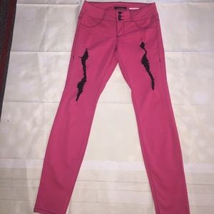 Lovesick Size 7 Pink Skinny Jean Pants