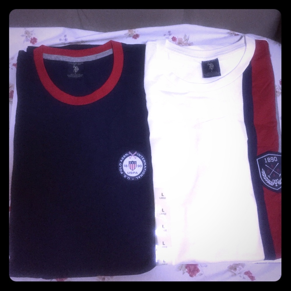 2 U.S. Polo Assn T-shirts