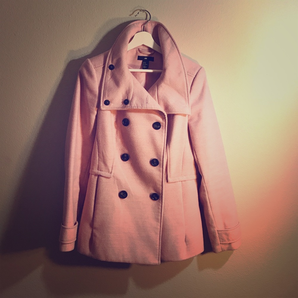 Pink Peacoat