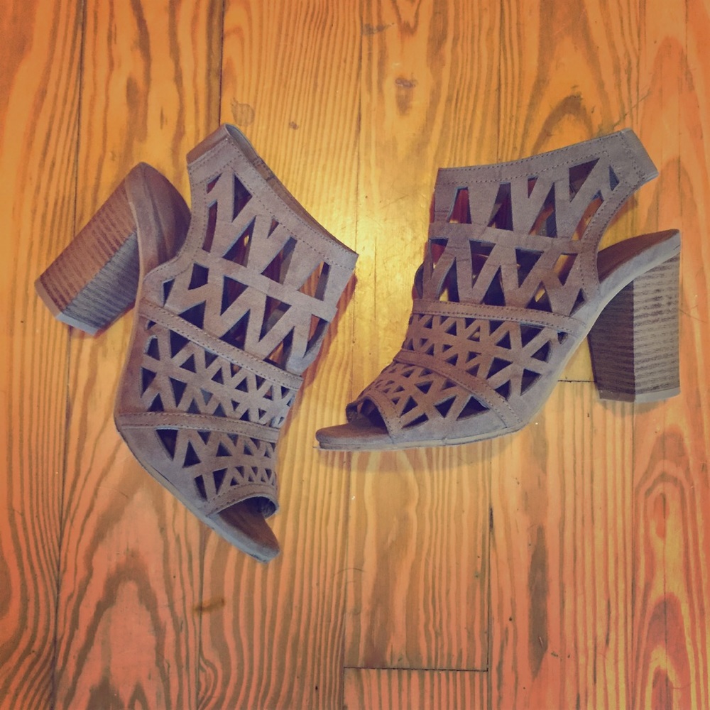 Wild Diva Geometric Shoes