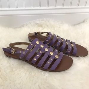 MICHAEL Michael Kors Purple Sandal Size 8
