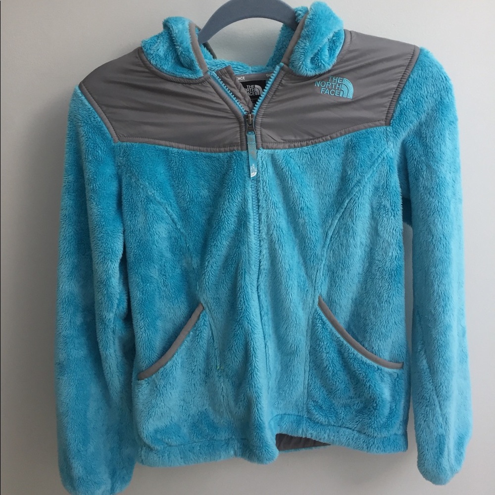 Blue North Face Girls’s Fleece Hoodie
