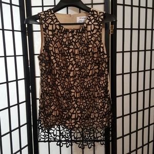 Silk & cotton Floral top