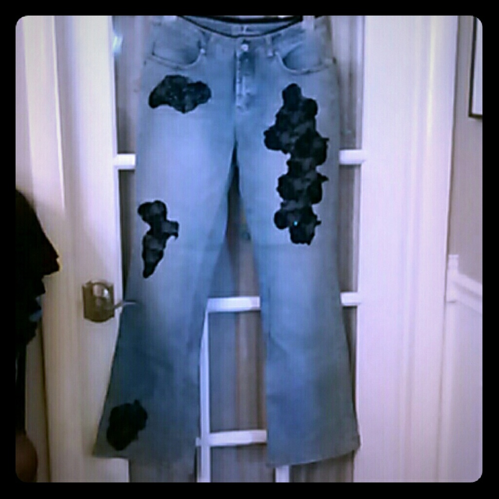 Lace and Sparkle Jeans