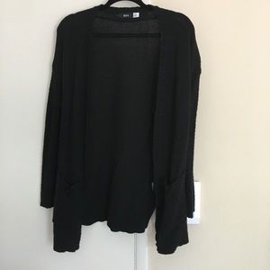 BDG (UO) black cardigan, size small