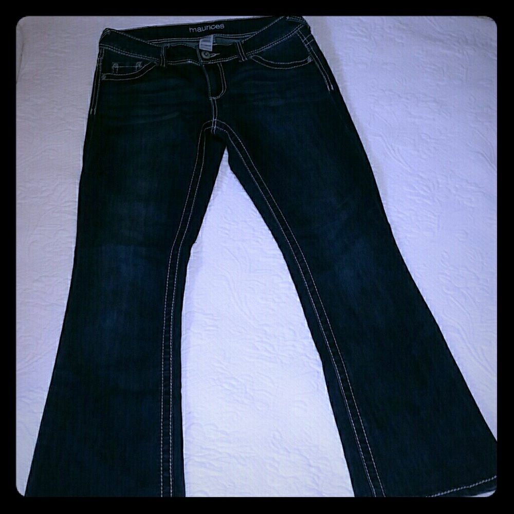 MAURICES x-short straight cut denim