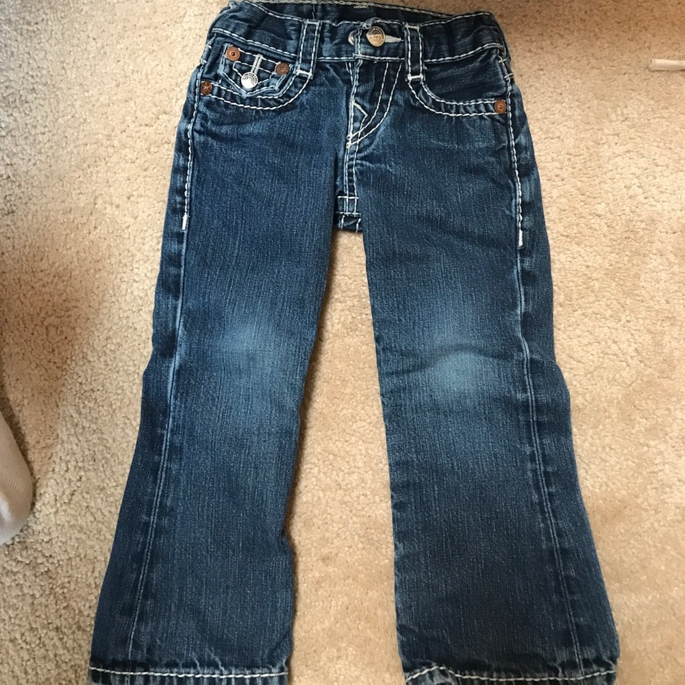 True religion size 3 toddler jeans
