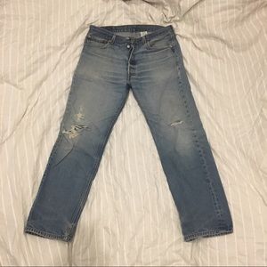 Vintage Levi's 501s - classic straight leg denim