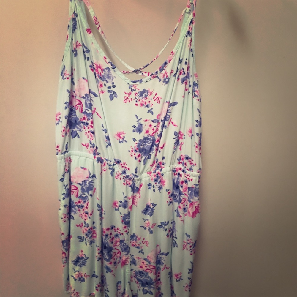 Cute floral romper