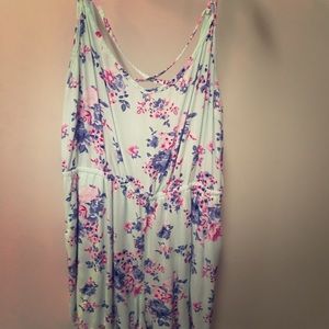 Cute floral romper