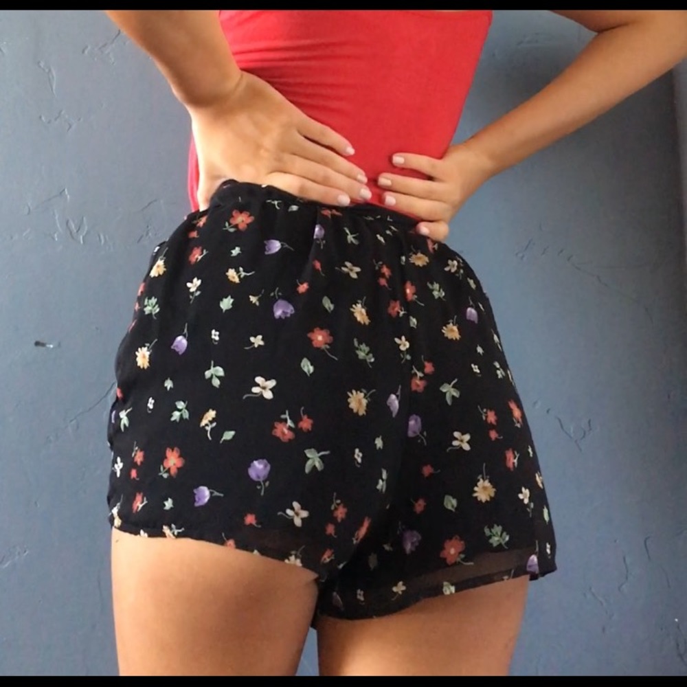 Forever 21 floral shorts!