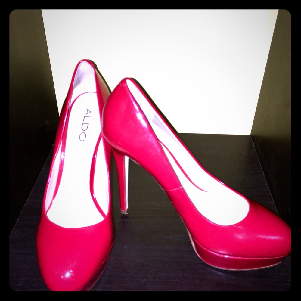 Platform Red Heels