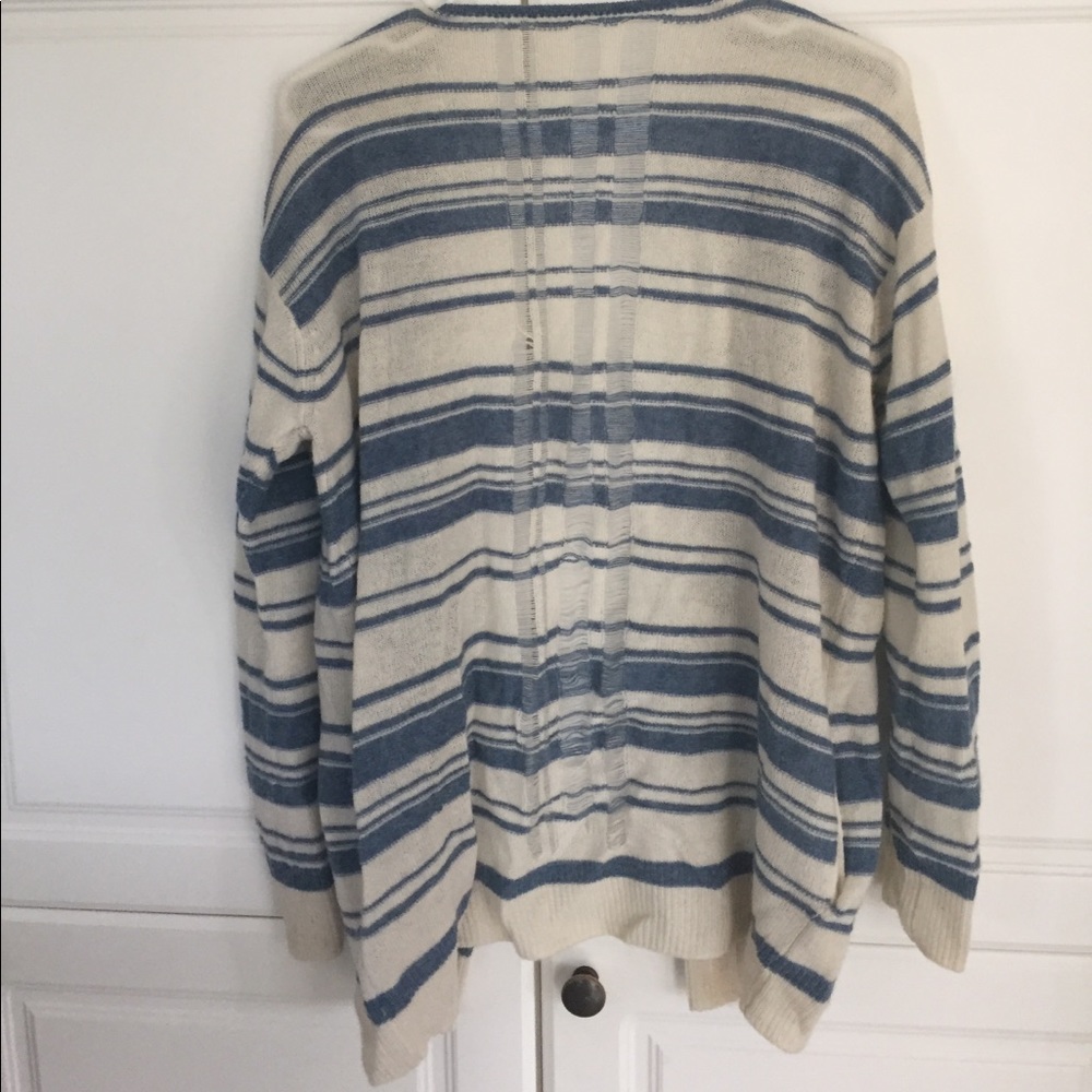Raquel Allegra striped cardigan
