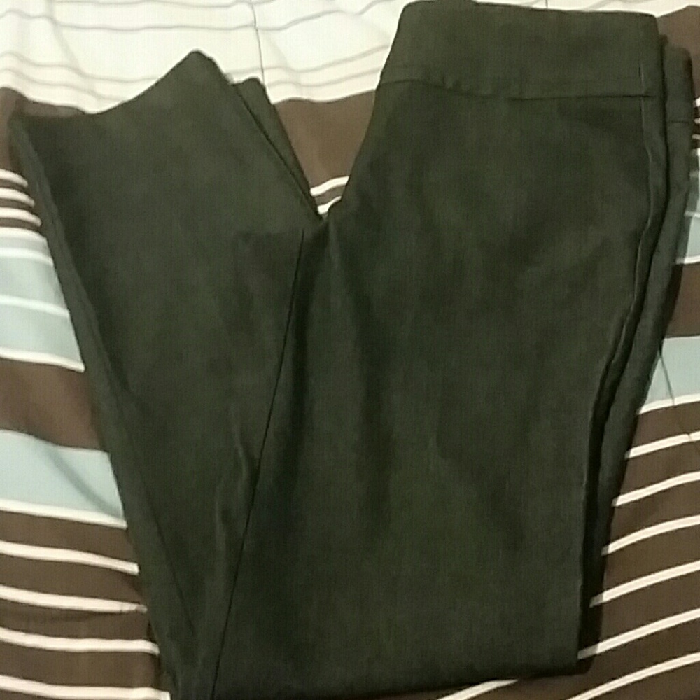 Black dressy straight leg NY&CO pants