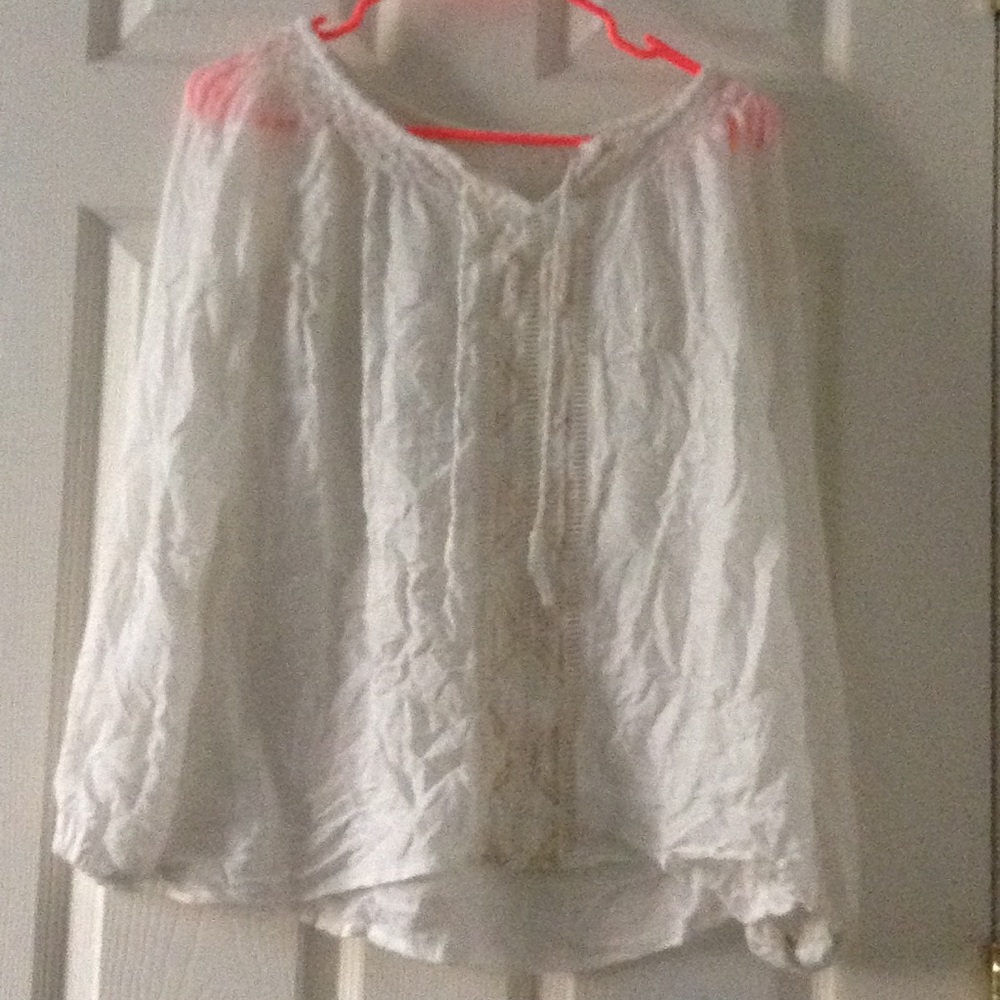 White/cream long sleeve