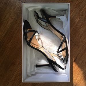 Jimmy Choo "Jag" Slingback Sandals.