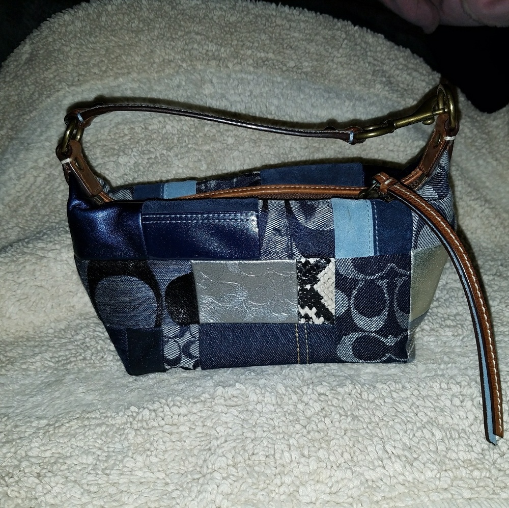 Coach patchwork  handbag Authentic