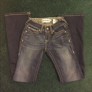 Ariat REAL Flared Jeans in 25 Long Length