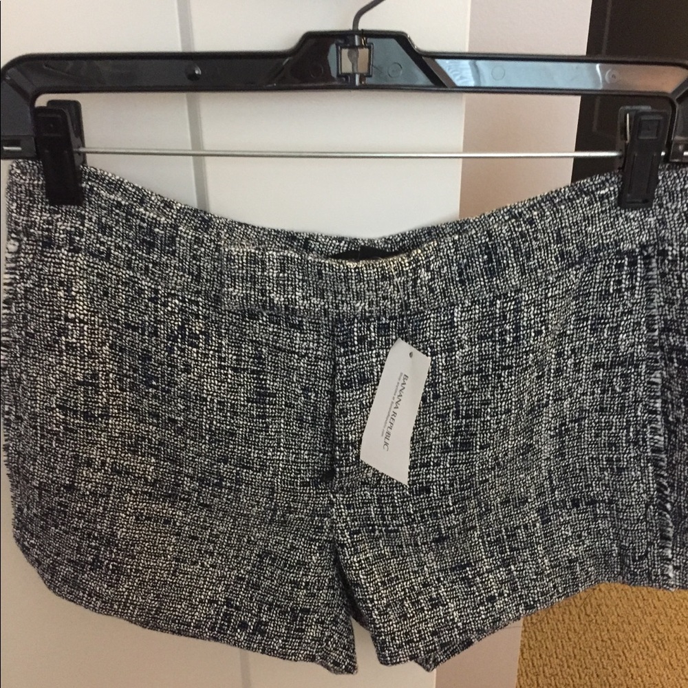 NWT Banana Republic tweed shorts