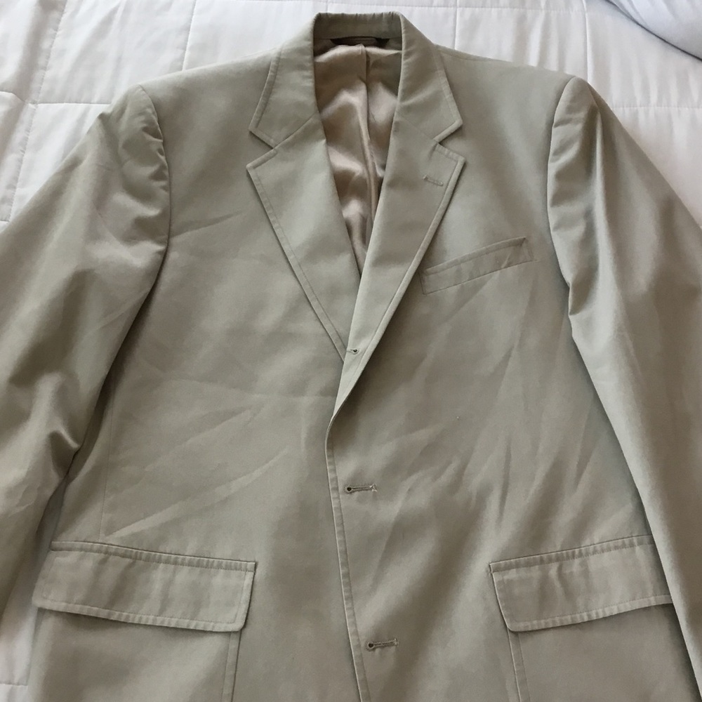 Brooks Brothers tan jacket