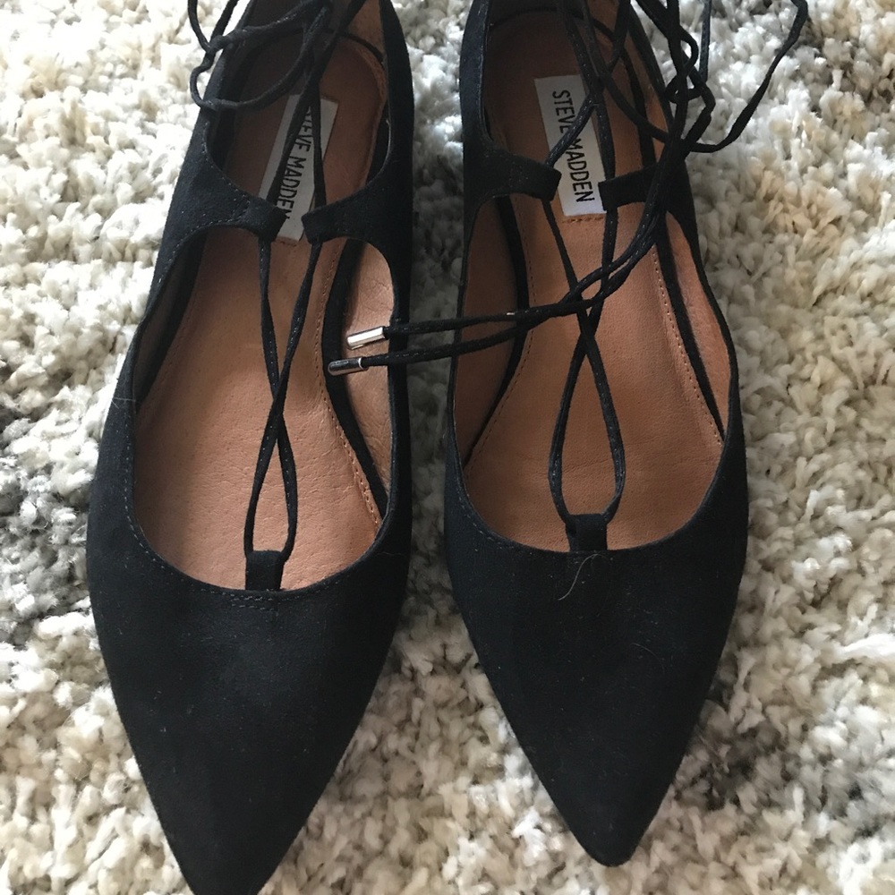 Steve Madden Lace Up Flats