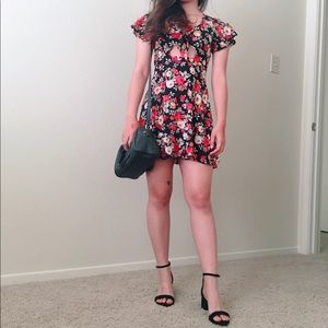 Lulu's Cute X-Small Floral Dress