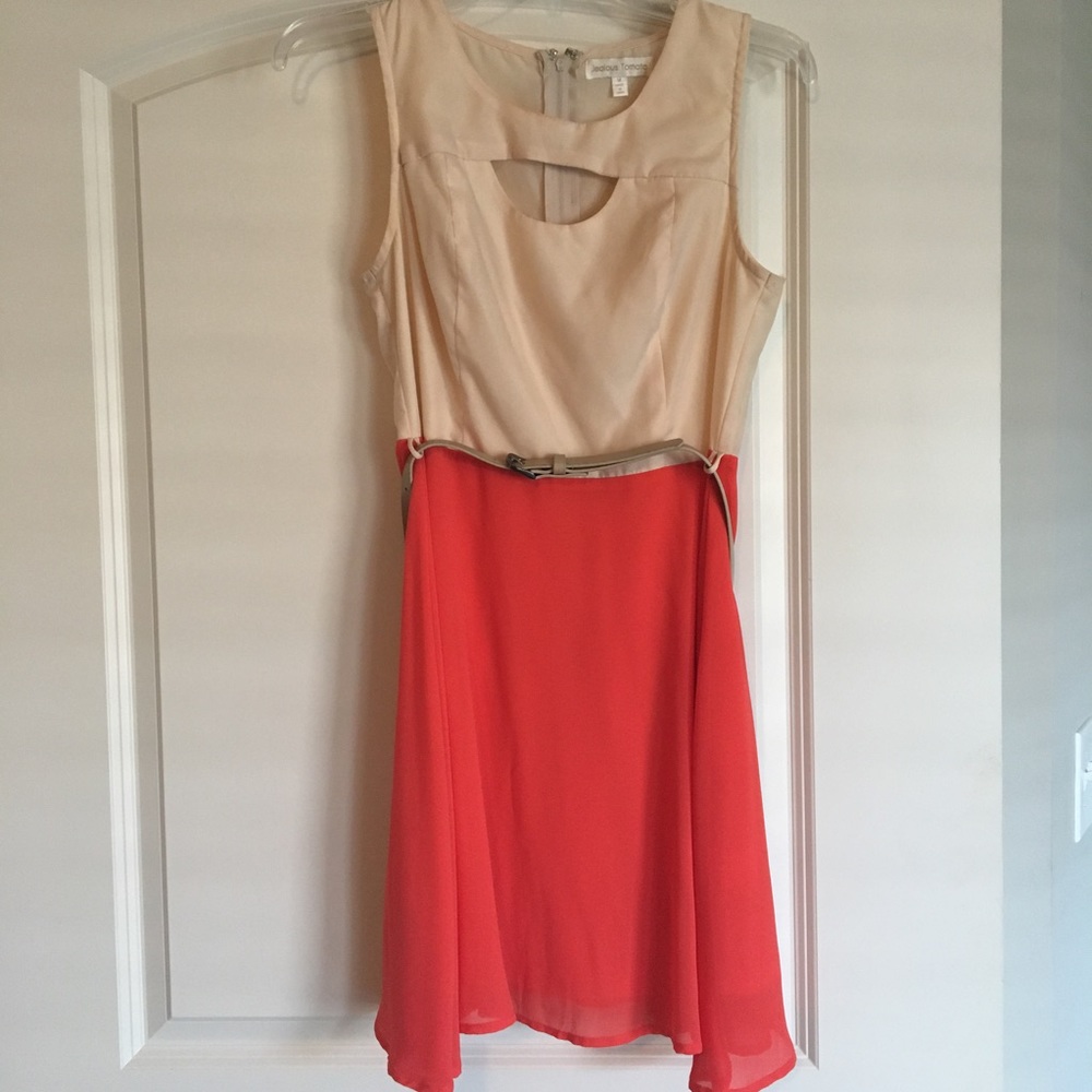 Belted dress