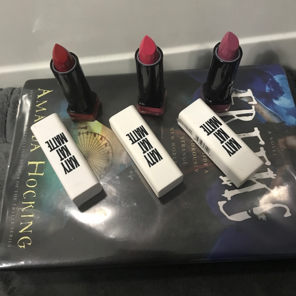 Unused Katy Kat Matte Covergirl Set of 3