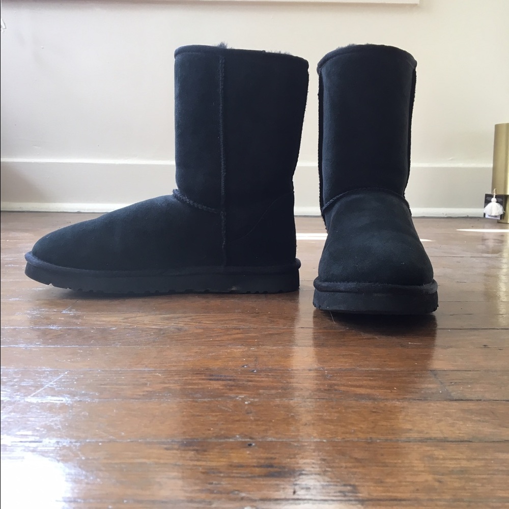 Black Ugg boots size 10