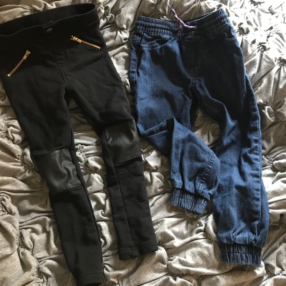 H&M washed and never worn pants set! Size 3-4