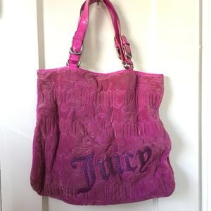 Juicy couture pink tote