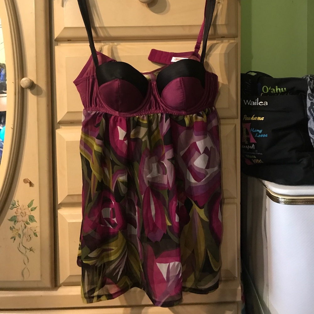 Missoni colorful camisole sheer