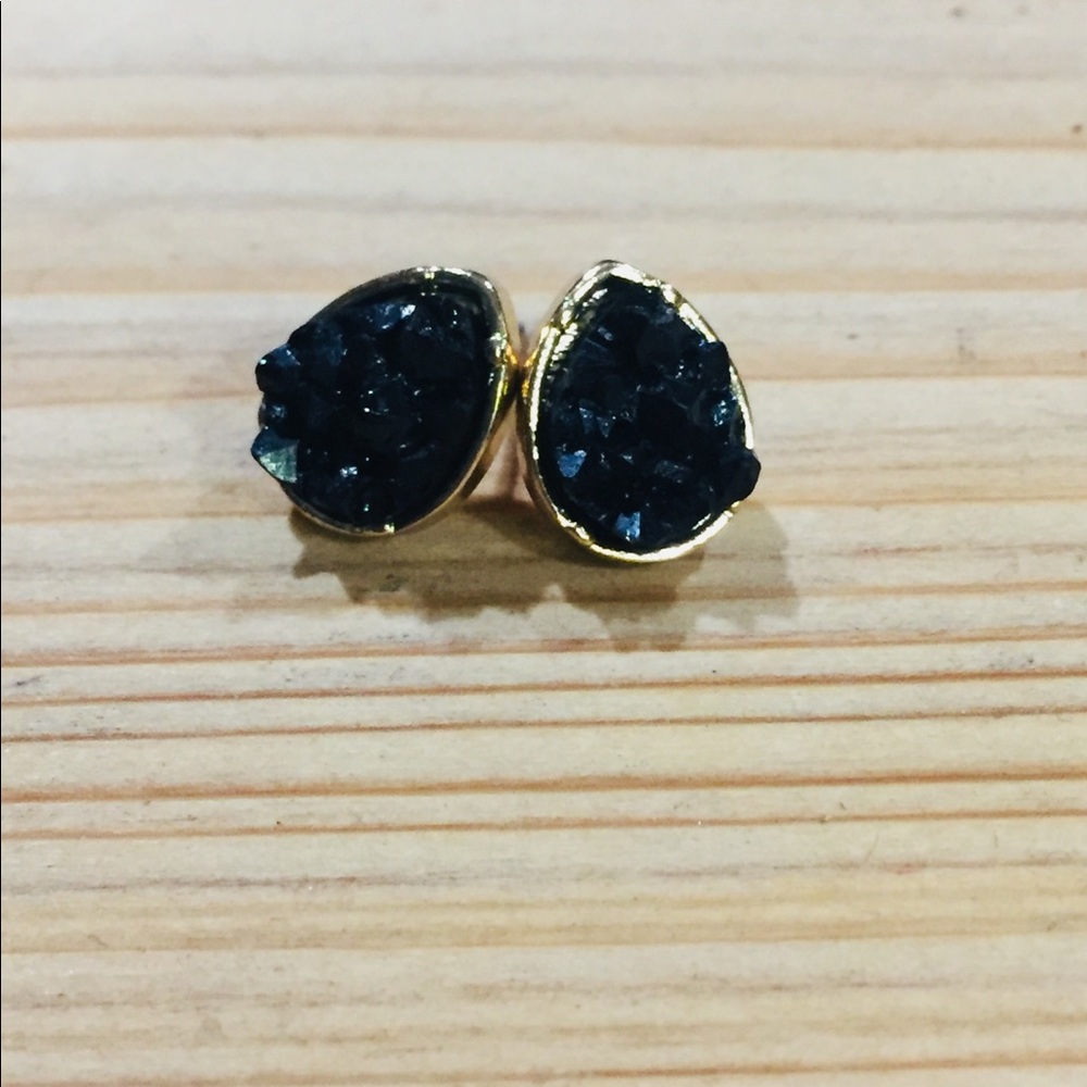 Druzy Stud Earrings