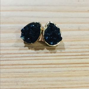 Druzy Stud Earrings