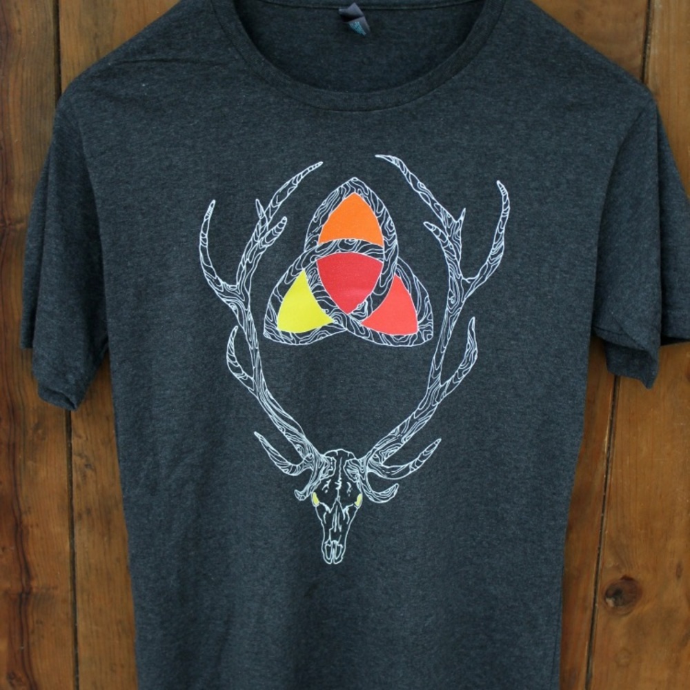 Men's Grey Soft Brushed T-shirt