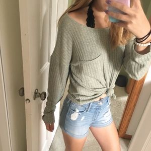 NWT cozy knit top
