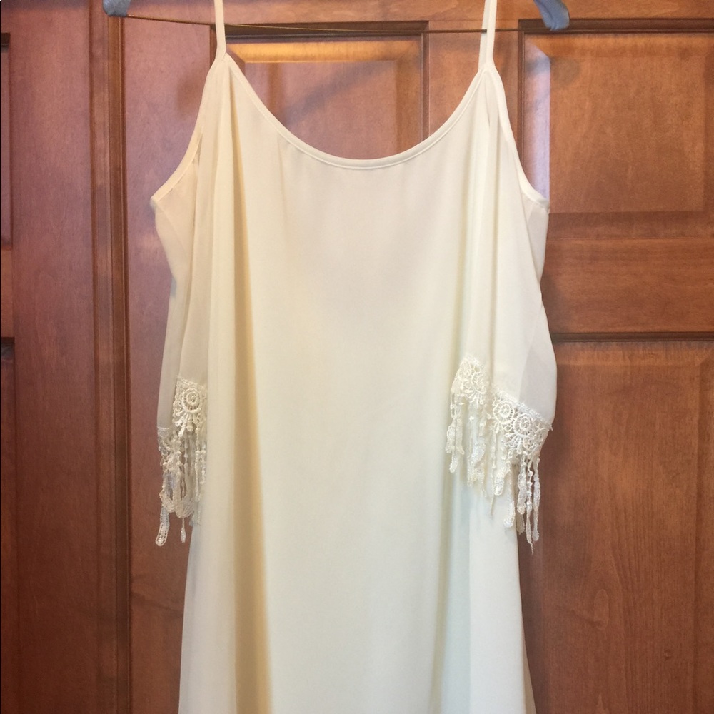 White/ cream dress