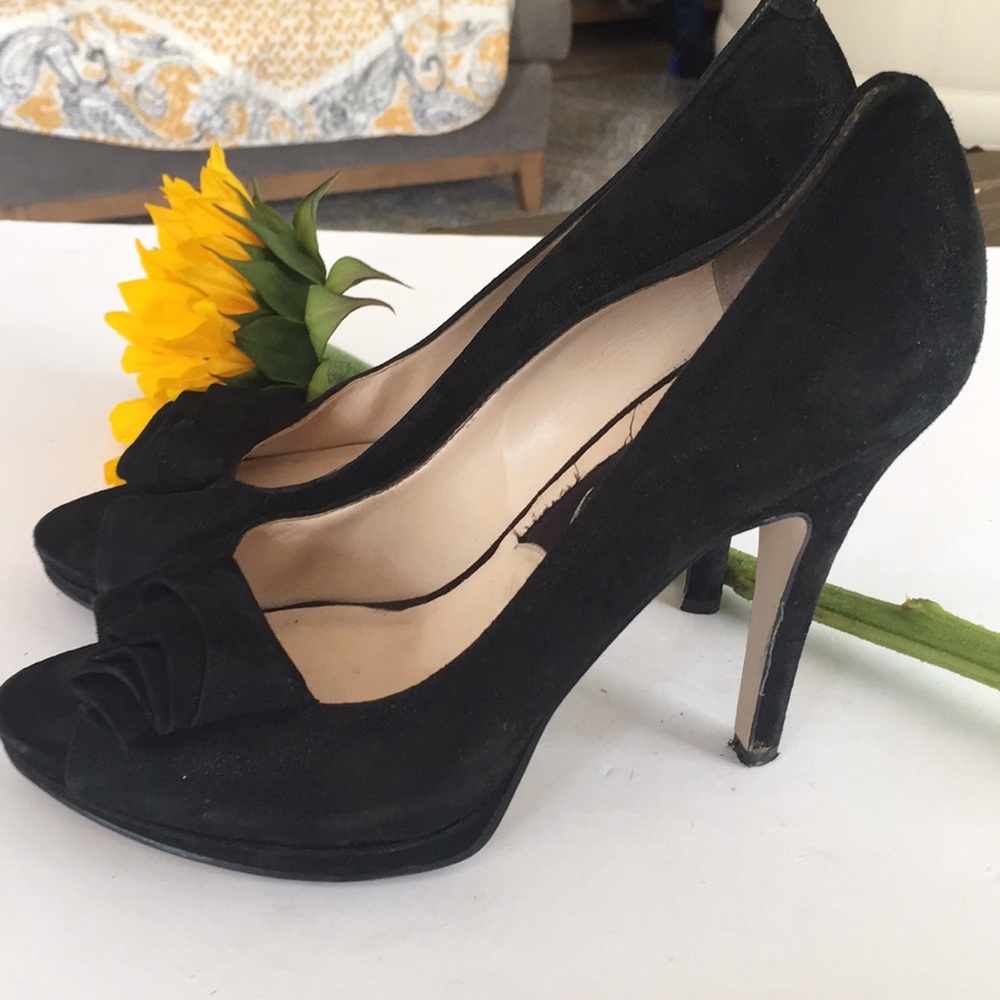 Boutique 9 Black Suede Pumps
