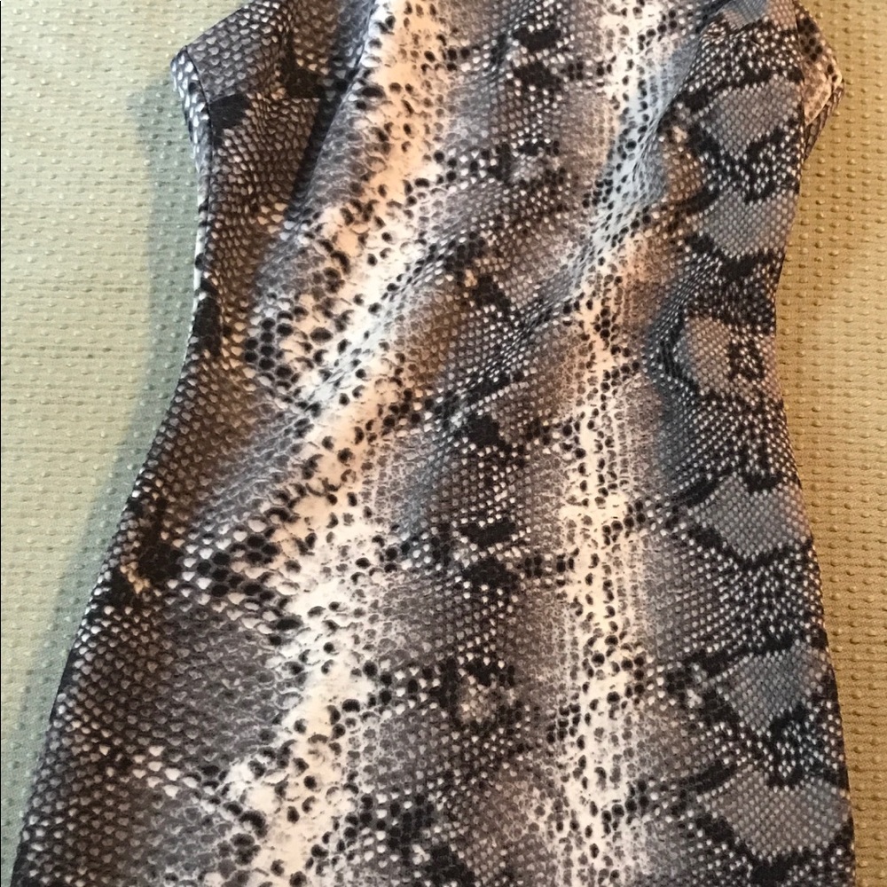 Elizabeth and James snake pattern dress 2