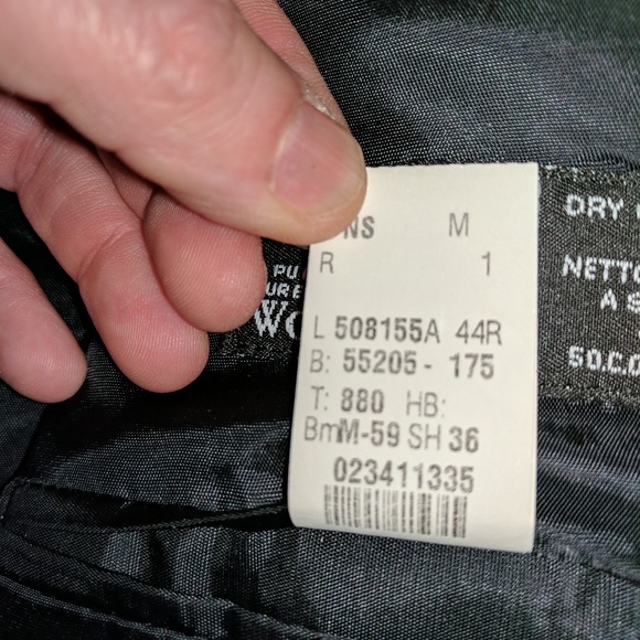 Calvin Klein Mens Dress Coat - Picture 4 of 4