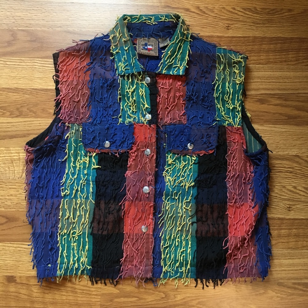 Vintage Western Fringe Top