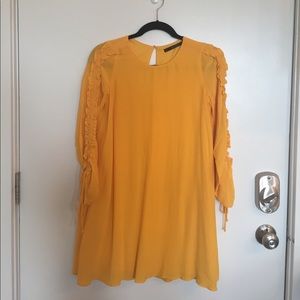 ZARA Yellow Dress