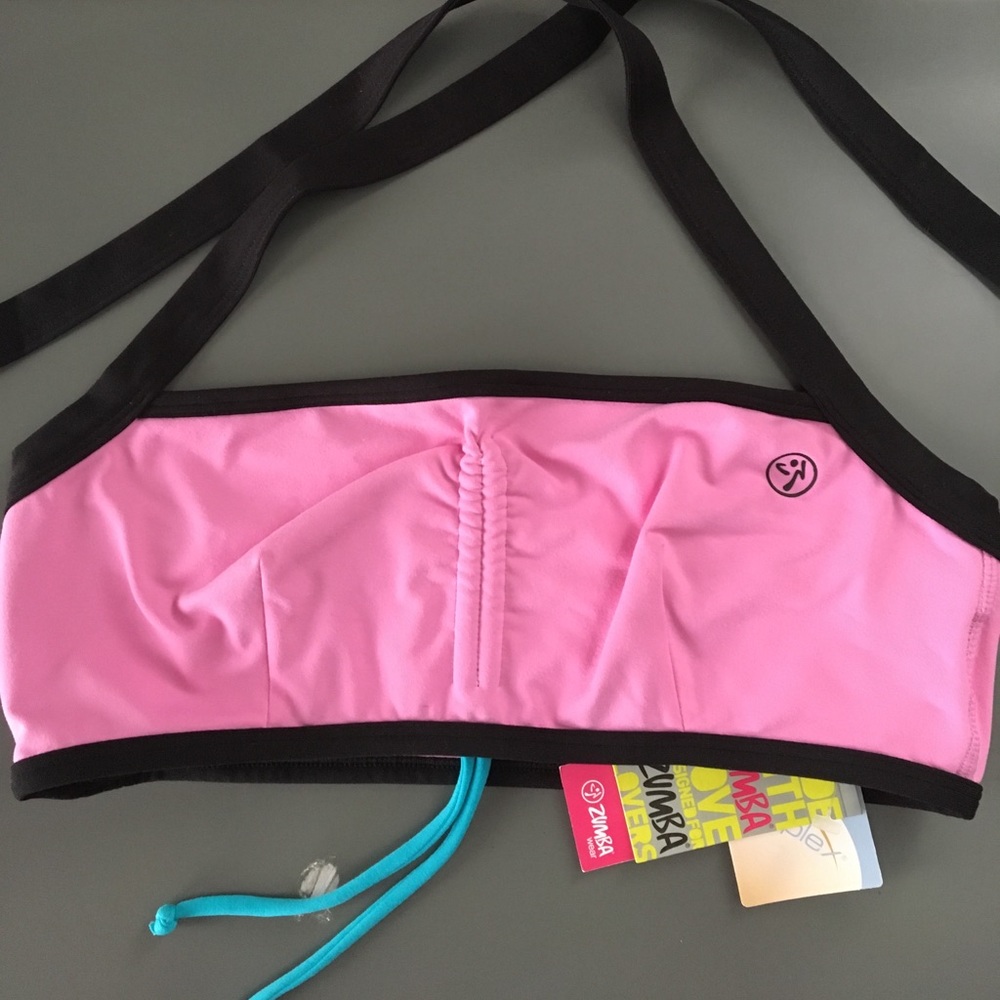 🌸Pink and Black Zumba Bra🌸