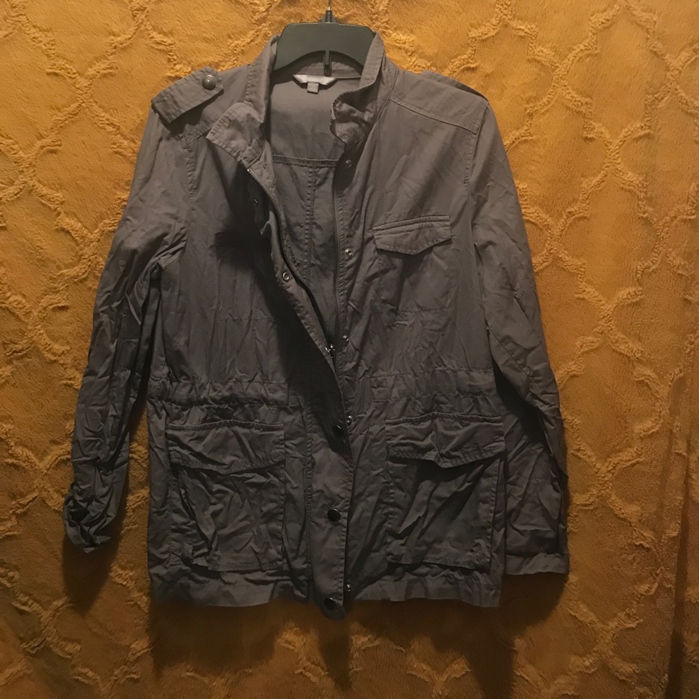 Gray jacket!