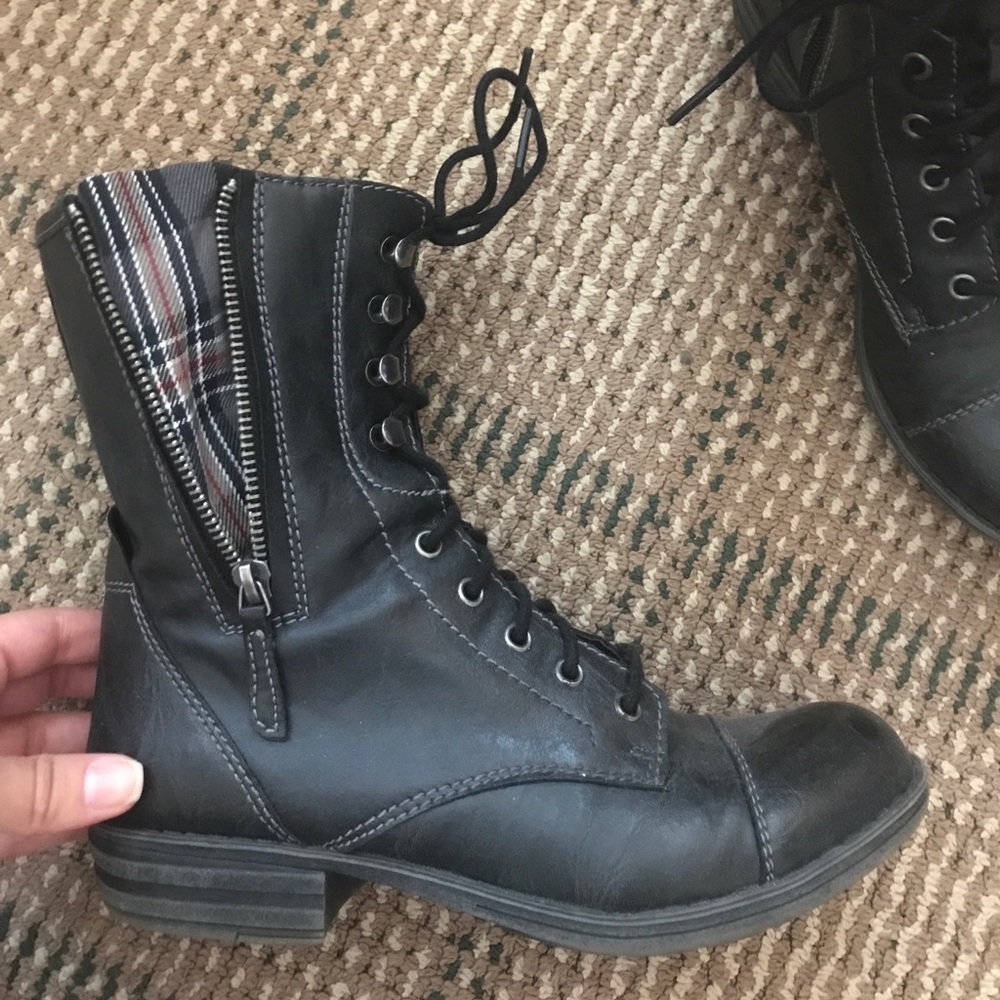 American Reject combat boots