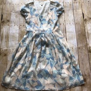 Anthropologie Floral Dress