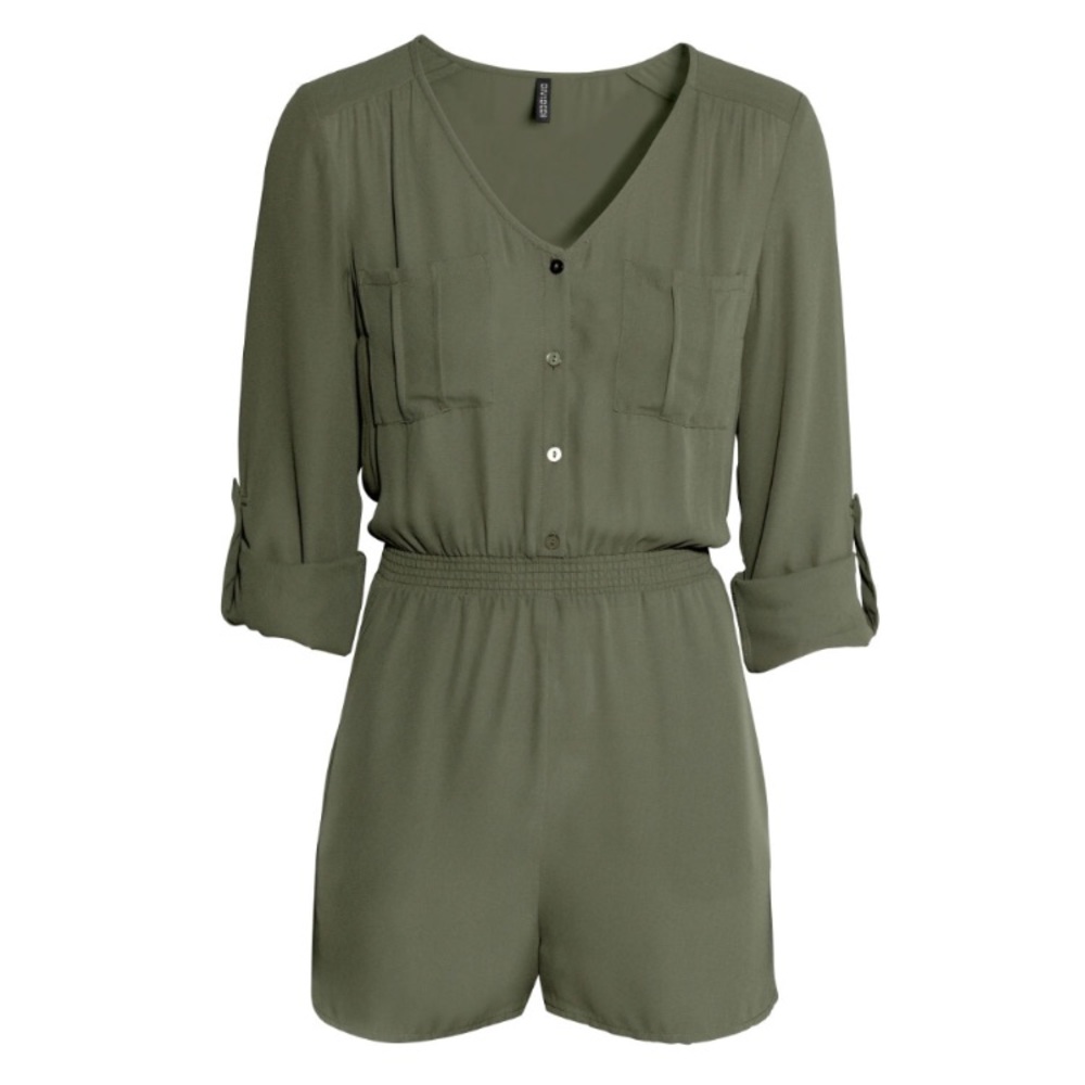 H&M green romper